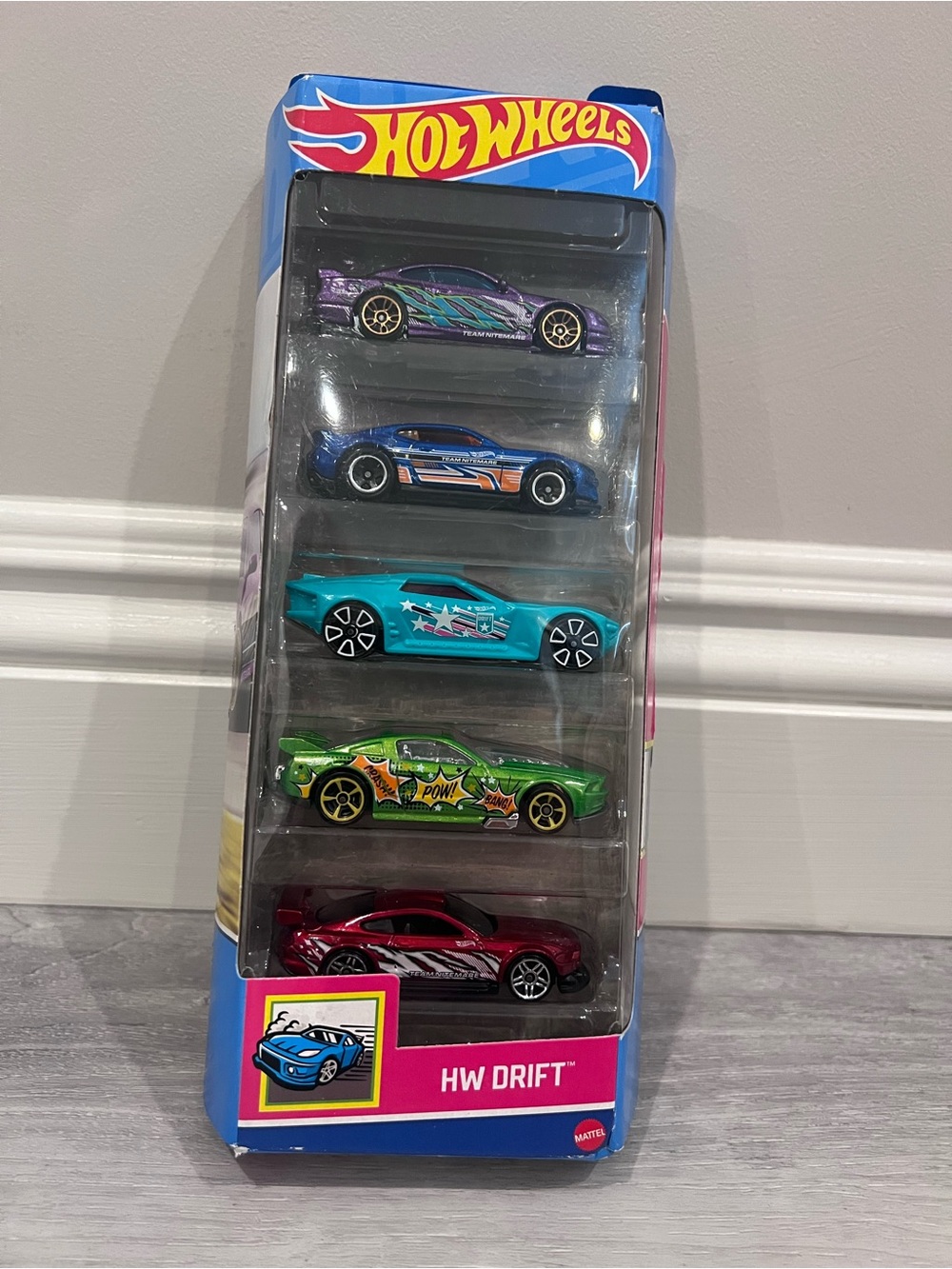 Hot Wheels Drift 5-Car Pack - Multicolor